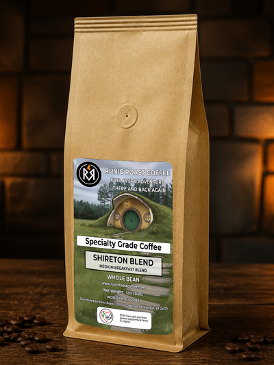 Shireton Breakfast Blend coffee bag